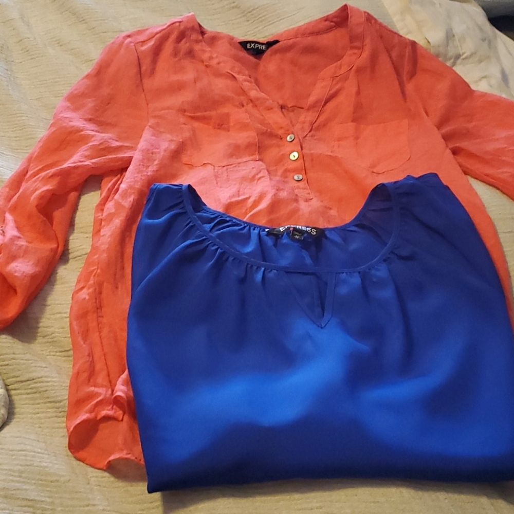 2 Express Blouses XS
